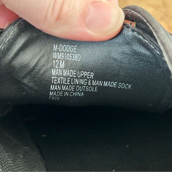 Madden men's sz 12 M-Dodge lace shoes black & brown - Picture 11 of 11